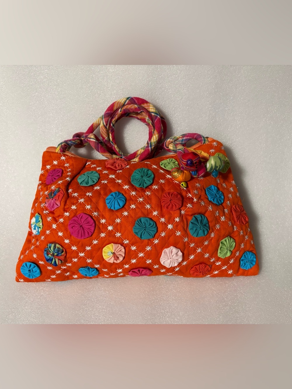 Vintage Inspired Quilted Design Bohemian Purse
